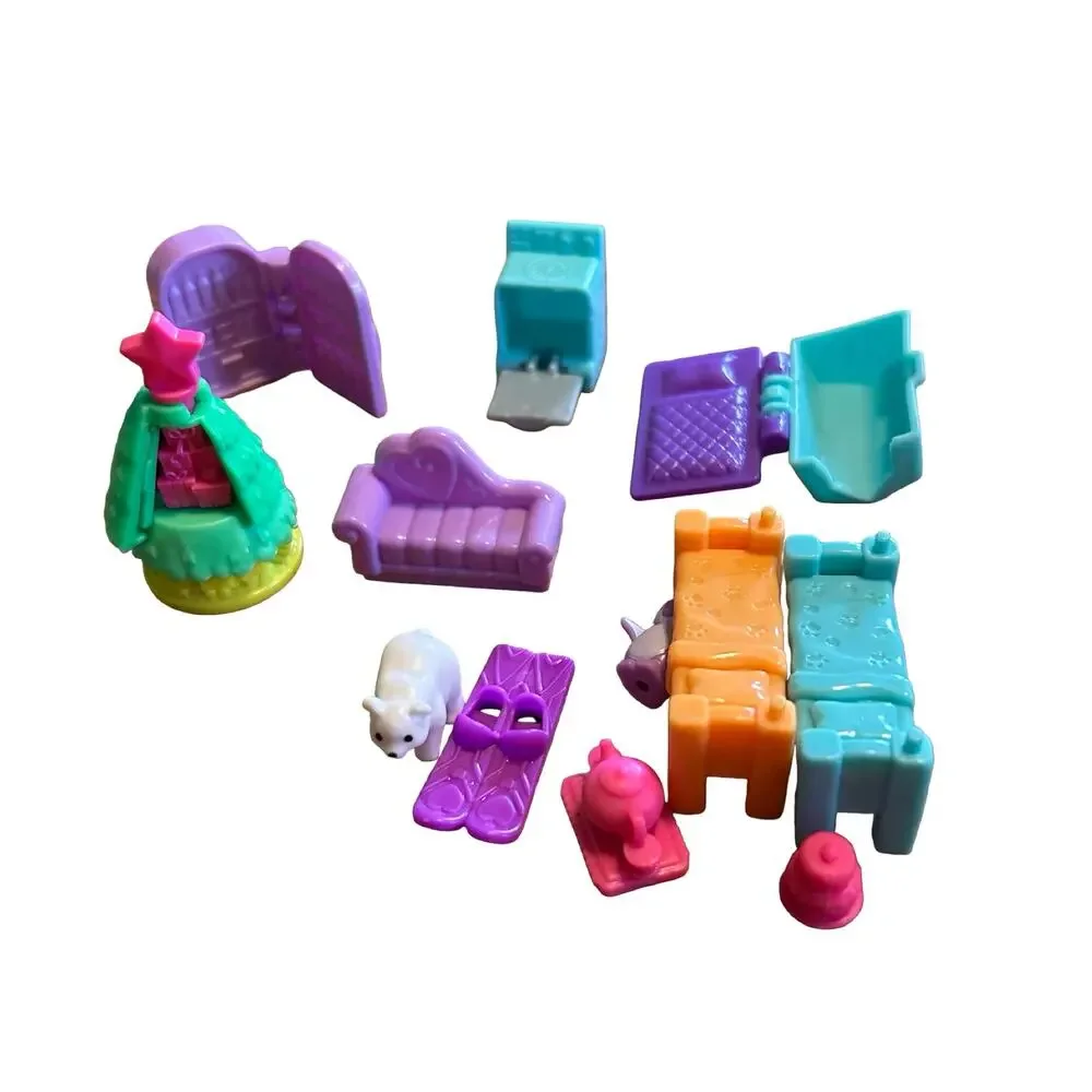 Polly Pocket Animals Furniture Accessories Tiny Places Advent Calendar Set